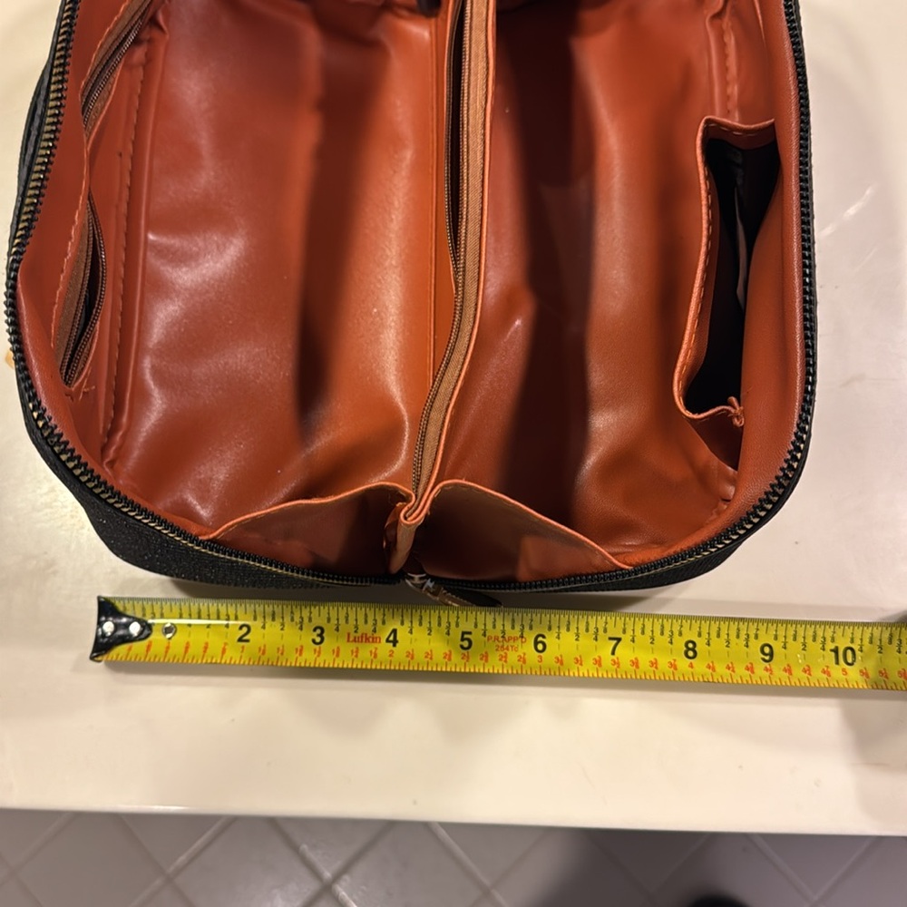 NWOT Make Up bag black sparkle - Picture 6 of 8